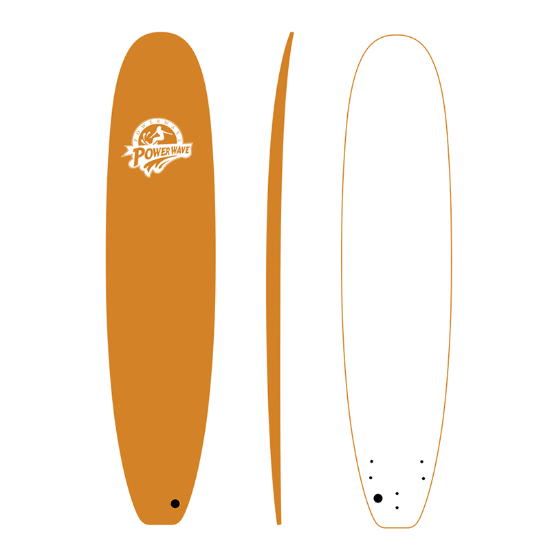 Tablas de surf suave denaranja ixpe al calor de alta calidad Top de surf de top